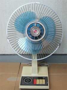 昭和レトロ MITSUBISHI 三菱 D30-HB2 扇風機 卓上扇 3枚羽根 羽根直径30cm 稼働確認済