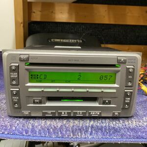 トヨタ純正　CD/MDプレーヤー　MCT-W55 08600-00G70