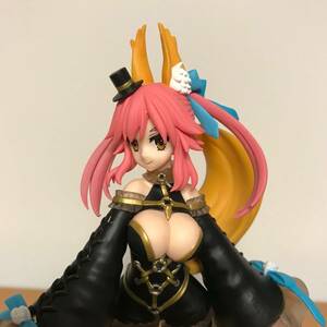 Fate/EXTRA CCC キャスター フィギュア 塗装済完成品 台座つき ☆セガ☆ フェイト/エクストラCCC クレーンゲームプライズ（景品）箱なし