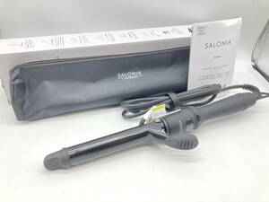 【2003】SALONIA セラミックカールヘアアイロン 25㎜ SL-008AB サロニア 美容 美容器具 髪 毛髪 美髪【430102000067】