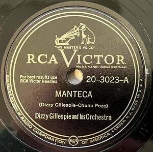 DIZZY GILLESPIE AND HIS ORCH. RCA VICTOR Manteca/ Cool Breeze