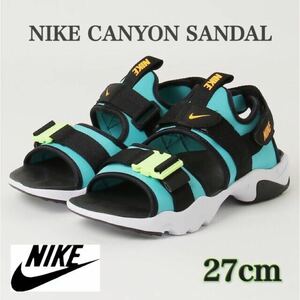 NIKE CANYON SANDAL ナイキ キャニオン サンダル（CI8797-300）黒青27cm箱あり