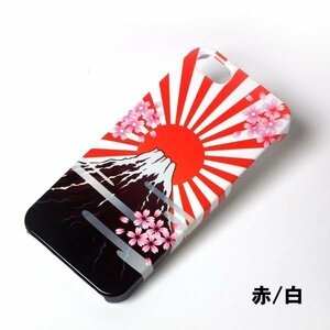 ★☆iPhone6plus用ケース　　日章富士桜　（赤×白）☆★