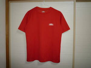 アンブロ 半袖シャツ 赤 160サイズ