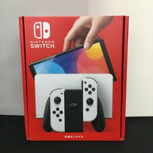 未使用 Nintendo Switch 本体(有機ELモデル) Joy-Con(L/R)ホワイト 任天堂 ニンテンドースイッチ