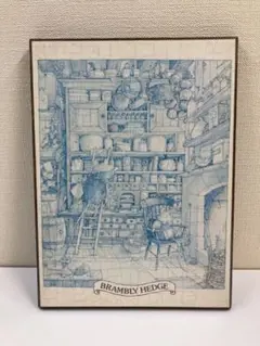 ブランブリーヘッジ　木製壁掛け　BRAMBLY HEDGE プレート