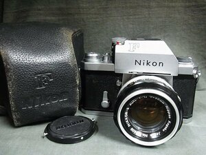 A4712 ニコンF 6811386 レンズ：NIKKOR-Sオート フィルムカメラ 現状品