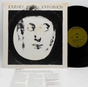 ★US ORIG LP★JOHN SIMON/Journey 1972年 初回緑ラベル プロモ資料付 ポスター付 WOODSTOCK名作 THE BAND「Music From Big Pink」PRODUCER