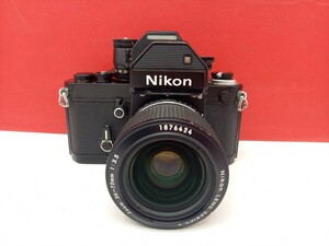 ■ Nikon F2 フォトミック DP-2 フィルムカメラ 一眼レフカメラ ボディ Zoom F3.5 36-75mm レンズ シャッター、露出計OK ニコン