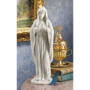 聖母マリア像 大理石調彫像置物雑貨キリスト教美術天使マリア像イエス西洋彫刻洋風オブジェ宗教美術大理石像マリアインテリア教会