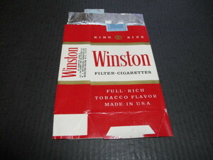 たばこパッケージ　ウインストン