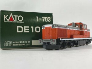 4-15＊HOゲージ KATO 1-703 DE10 ディーゼル機関車 カトー 鉄道模型(ajt)