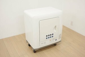 TOSHIBA 東芝 衣類乾燥機 ED-45C 6kg 新花粉フィルター ターボパワー乾燥 からみまセンサー ピュアホワイト 動作確認済 100V 2017年製 ②