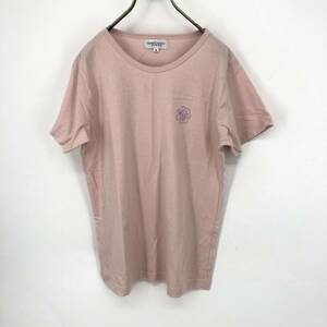 M KANSAI YAMAMOTO Tシャツ パステルピンク 胸ロゴ 半袖 リユース ultralto ts1862