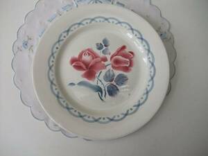 ●残りわずか　値下げ　ディゴワン サルグミンヌ　薔薇 バラ 絵皿　花 大皿　皿　フランス　