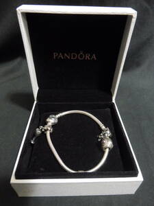 美品箱付 PANDORA　パンドラ　アクセサリー ブレスレット y