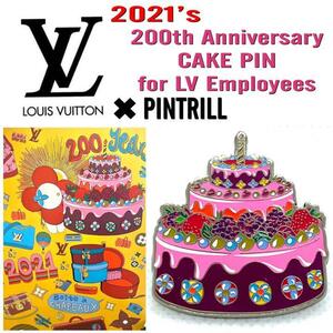 2021’s★ Louis Vuitton ★200th 記念★社員ピンブローチ