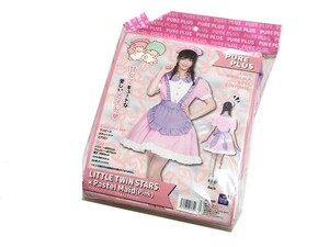 【新品】コスプレ キキララ メイド【M】◆LITTLE TWIN STARS サンリオ/sanrio キティーちゃん 女性 コスチューム パーティー ハロウィン