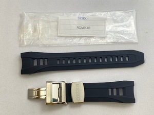 R02M013J9 SEIKO アストロン 24mm 純正シリコンバンドバックル付 ブラック SAST009/7X52-0AB0他用 ネコポス送料無料