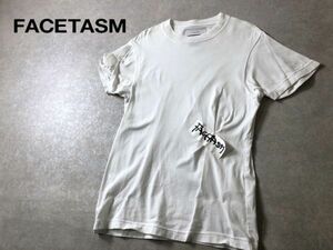 FACETASM●ガムテープロゴデザイン TEE Tシャツ●ファセッタズム