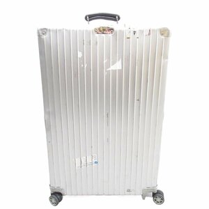 良品 RIMOWA リモワ CLASSIC FLIGHT クラシックフライト 4輪 マルチホイール 85L 970.73.00.4 キャリーケース TSAロック アルミニウム