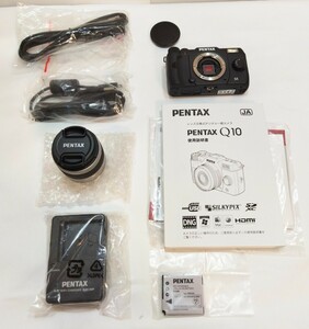 ★動作確認OK品【PENTAX】Q10　ペンタックス Q10　レンズ交換式デジタル一眼カメラ　010JIHJU17