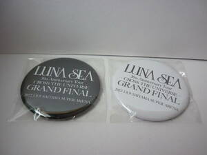 LUNA SEA ライブグッズ 缶ミラー 2個セット 鏡 CROSS THE UNIVERSE GRAND FINAL 