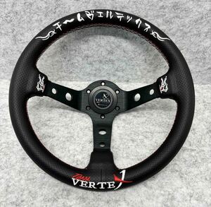 【送料無料】VERTEX ステアリング 33パイ 90mm jdmステアリングホイール ハンドル ベルテックス ヴェルテックス 汎用 社外 輸入品