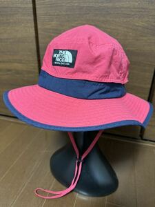 THE NORTH FACE(ザ・ノースフェイス） Horizon Hat（ホライズンハット）NN01461 レッド ユニセックスM サファリハット GOLDWIN正規品