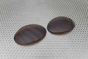 LINEGEAR　オークリー　ロメオ１用交換レンズ　ポリカレンズ　マホガニーブラウン　Oakley　X-Metal　Romeo1