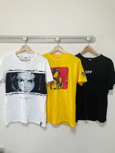 ★レア Tシャツ 6枚 セット 芸者 シンプソンズ 攻殻機動隊 AKIRA ボーダー Jw anderson PLAY BOY 白 黒 黄 グレー オレンジ 福袋 M L ☆