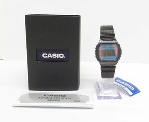 未使用 CASIO A1000BP-2JF PREMIUMシリーズ クォーツ フルメタル 腕時計 △WA5937