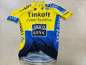 ■ 1円スタート売切り!! ■ SPORTFUL SAXO BANK size:M スポーツフル サイクルウェア ジャージ ロード 送料370円!! 同梱発送承中!! Y14