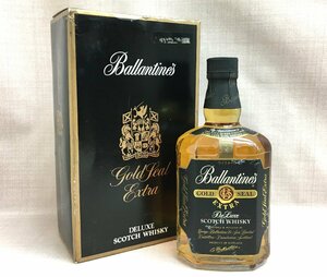 【大黒屋】未開栓 Ballantine’s バランタイン GOLD SEAL EXTRA ゴールドシール エクストラ 箱入り 750ml