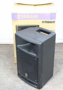 【ト長】YAMAHA ヤマハ MSR100 POWERED SPEAKER パワードスピーカー オーディオ機器 音響機器 取扱説明書 箱付き IA370IOE30