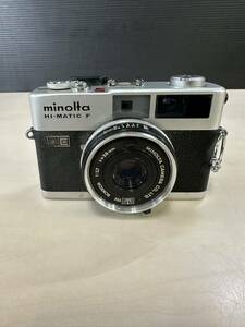 minolta ミノルタ HI-MATIC F ROKKOR 1:2.7 f=38mm フィルムカメラ