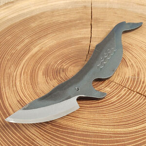 くじらナイフ ミンククジラA 鉛筆削り ペーパーナイフ レターオープナー 木工 キャンプ アウトドア 日本製