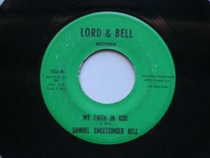 ゴスペル EP Samuel Sweetsinger Bell LORD&BELL盤 男声ソロ＋コーラス