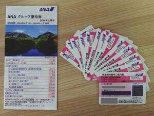 【ゆうパケット無料】ANA 全日空 株主優待券14枚(2025.5.31まで) + おまけ