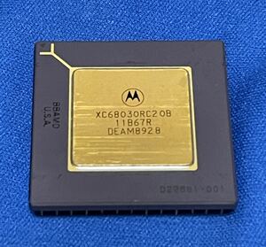 モトローラ 68030/20Mhz　MPU （動作確認済）