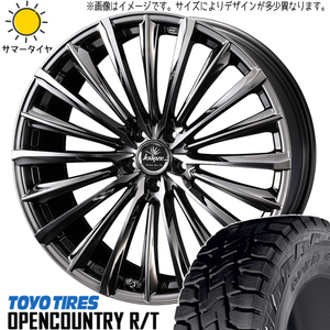 新品 レガシィ CX5 CX8 225/60R18 TOYO OPENCOUNTRY R/T Kranze 225EVO 18インチ 7.5J 5/114.3 サマータイヤ ホイール 4本SET