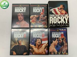 【YF-0255】Rocky Anthology Rocky / Rocky II / Rocky III / Rocky IV / Rocky V DVD-BOX ロッキー アンソロジー 海外版【千円市場】