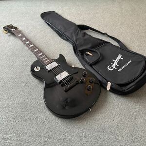 epiphone by Gibson Les Paul studio BLK エピフォン ギブソン レスポール　スタジオ　ジャンク扱lespaul エレキギター 