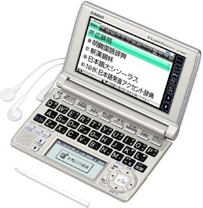 CASIO Ex-word 電子辞書 XD-A6800 多辞書総合モデル ツインタッチパネル 音