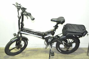 【1円スタート】埼玉発 Cyrusher 折り畳み電動自転車 XF590 走行距離1580キロ SA MM