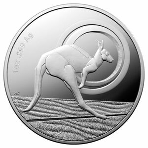 最新PROOF　銀貨　 RA Mint 2021 $1 Kangaroo Series Fine Silver Proof Coin　発行数5000！