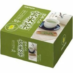 【新品】（まとめ）ハラダ製茶販売 徳用抹茶入り玄米茶ティーバッグ1箱【×10セット】