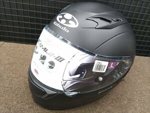 [未使用キズ有]OGKヘルメット カムイ3 L◆ニンジャ250.YZF-R25.CBR250RR.GROM.CB400SF.PCX125.シグナスX.レブル250.GB350.SR400.Dio.JOGに