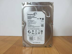 ★ 426時間/180回 ★ Seagate Barracuda ST3000DM001 3.0TB 3.5インチ 7200rpm ★