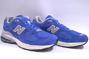 本物/完売品 NEW BALANCE 名作/改良復刻 M2002RHU 希少/限定 BLUE/ブルー US10/28cm 1度短時間着用のみ/新品同様の極美品 990/991/992/993